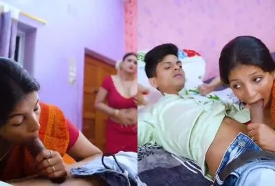 desi sex mms Mom gets horny when she sees her son.