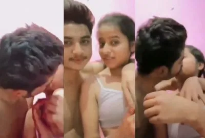 Xxx porn video indian BF kisses nude girl and presses her boobs