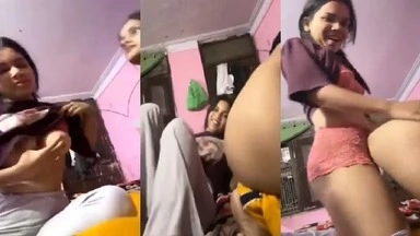 College Girls' Wet Lesbian Sex