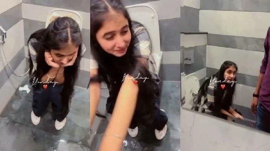 Boyfriend Films Girlfriend's Fingering Pissing