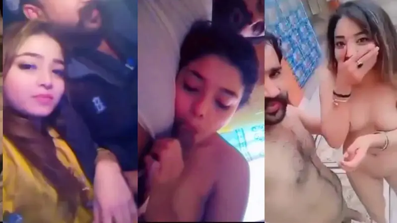 Famous Pakistani Tiktok Couple Viral Blowjob & Nude Sex Video