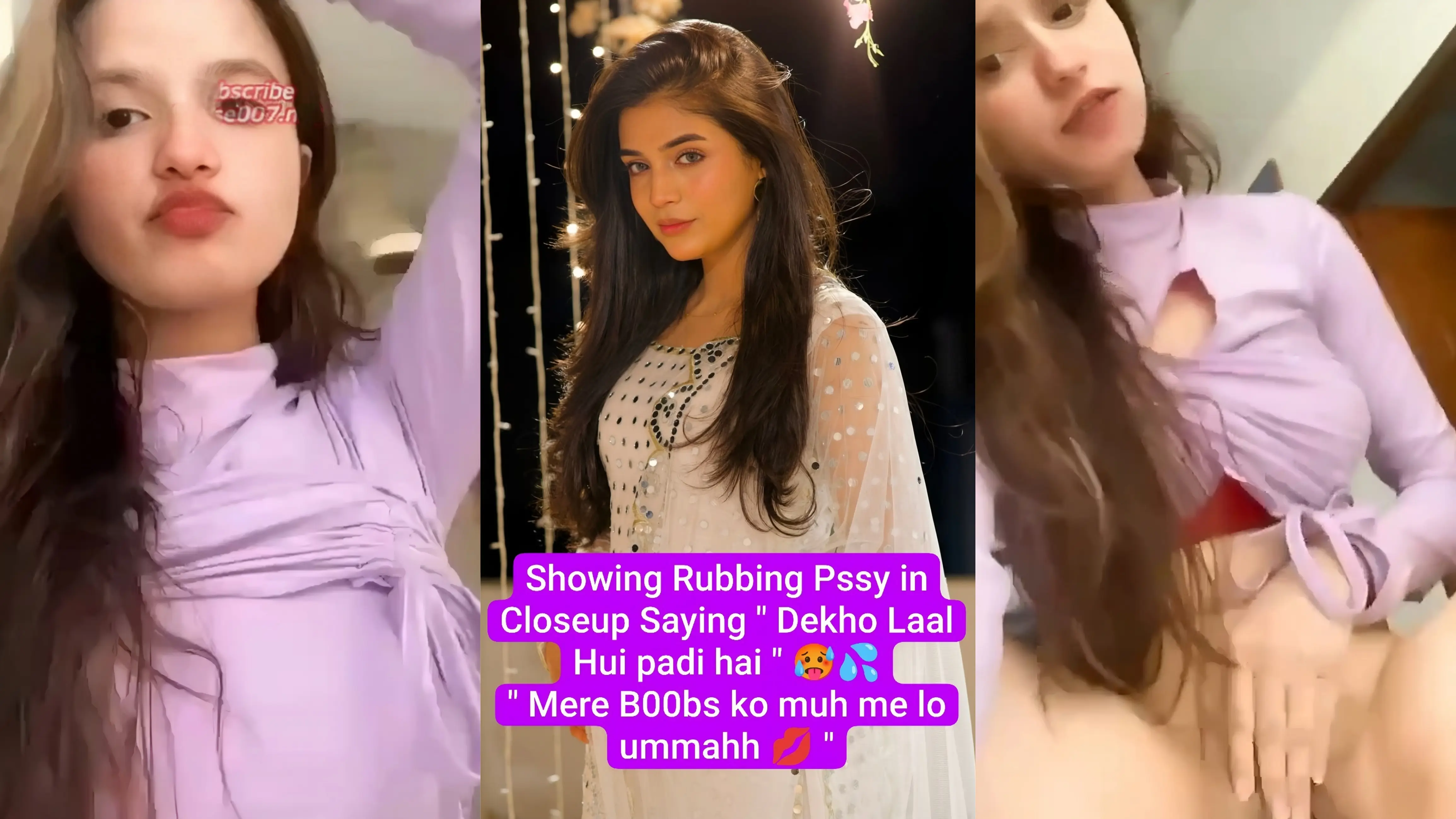 Famous Pakistani Tiktoker Masturbating and Moaning Loudly Viral MMS