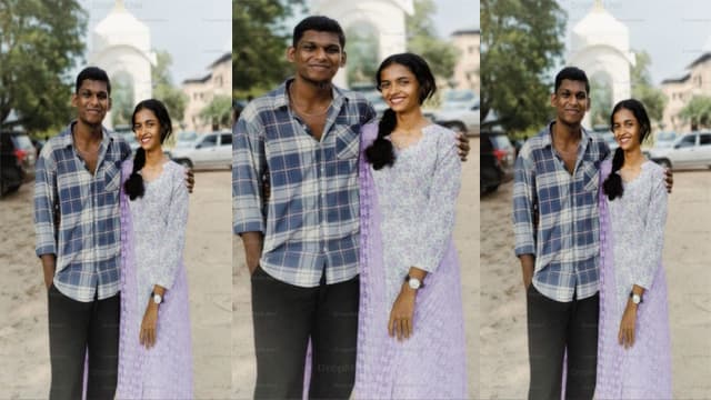 Cute Looking Girl Pussy Licked and Fucked on Table